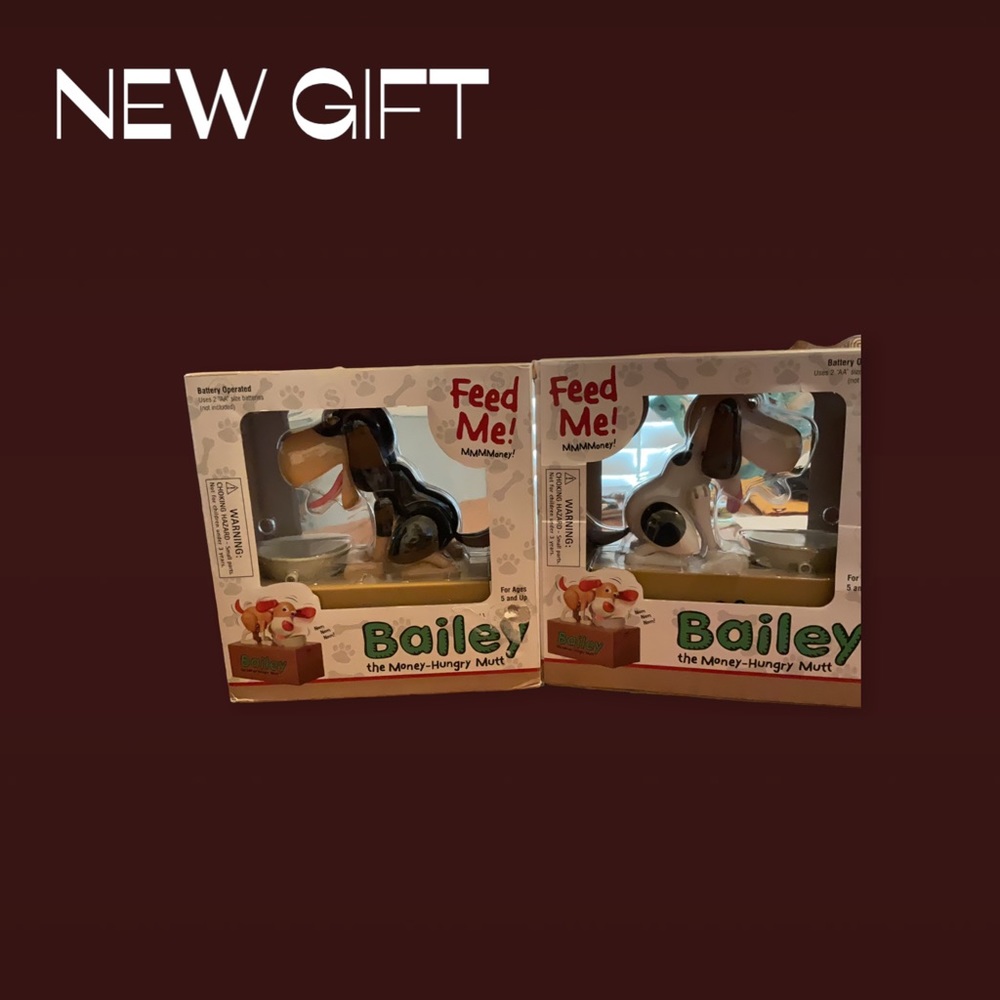 Bailey & Me Toy banks